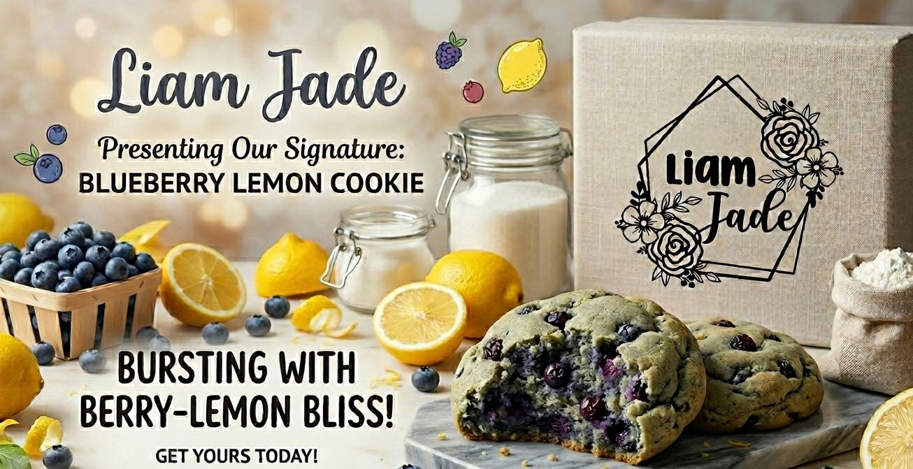 Lemon Blueberry Cookie