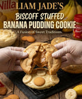 Cookie Butter filled Banana Pudding Cookie